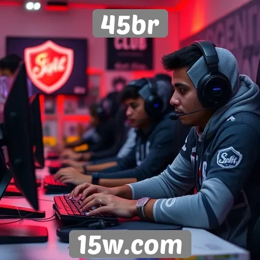 O crescimento da comunidade gamer em 45br